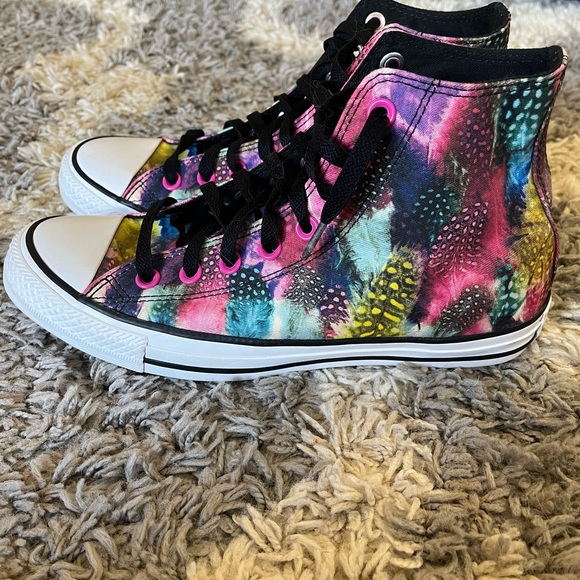 Converse Multicolor High-Top Women's Sneakers - Picture 2 of 6